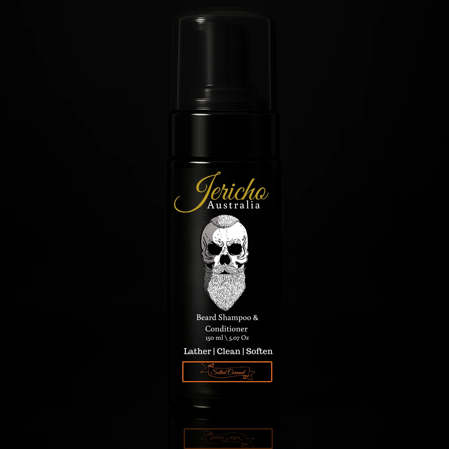 Jericho 2 in 1 Beard Shampoo & Conditioner 150ml Salted Caramel
