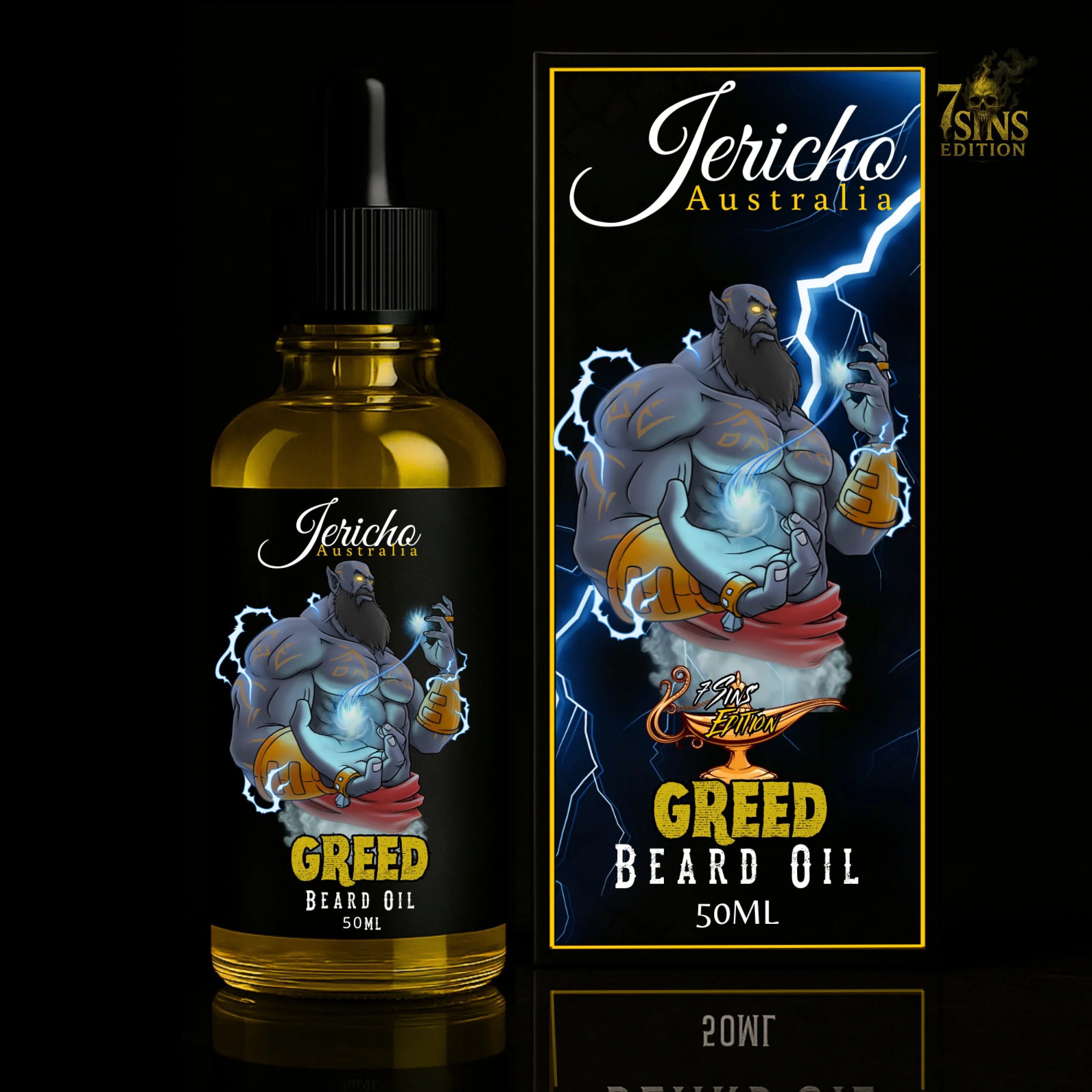 Greed Beard Oil 50ml ( 7 Sins Edition)