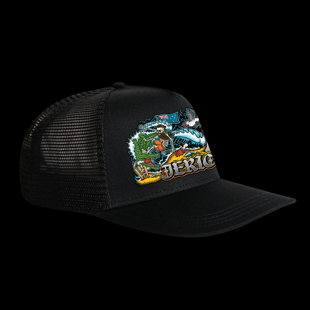 Surfin Croc Trucker Cap - Image 2